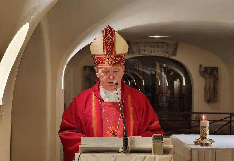 Misnim slavljem na grobu sv. Petra biskupi Biskupske konferencije BiH započeli pohod ''ad limina''